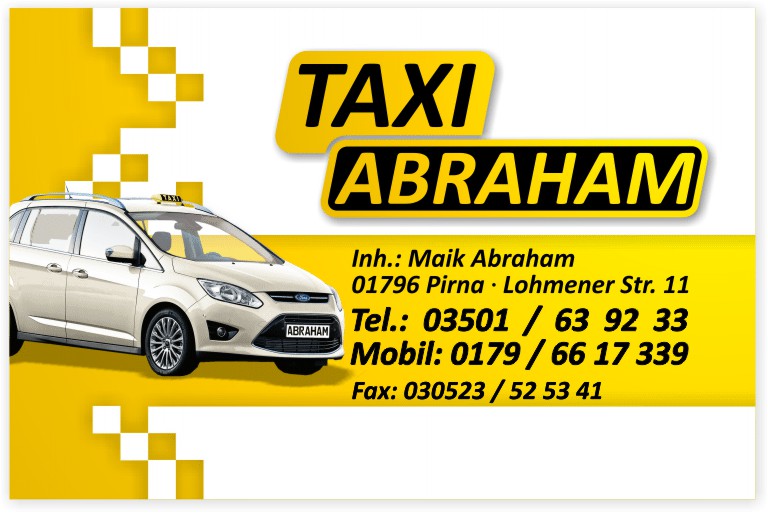 Taxi Maik Abraham, Pirna
